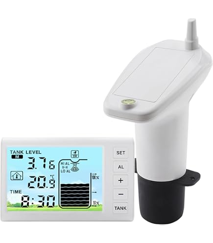 Amazon.co.jp: Weytoll ワイヤレス超音波レベルゲージ水タンク液面計